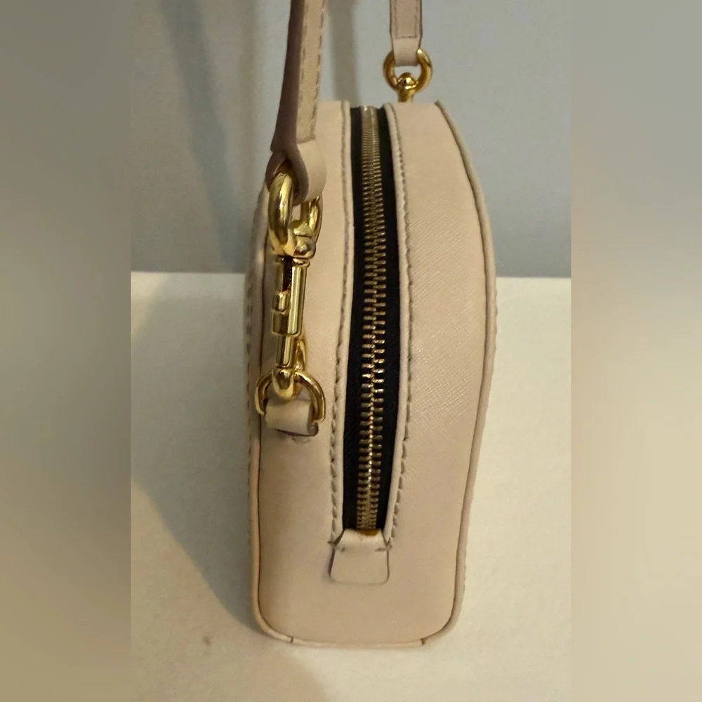 Marc Jacobs Playback Cream Leather Crossbody Shoulder Bag